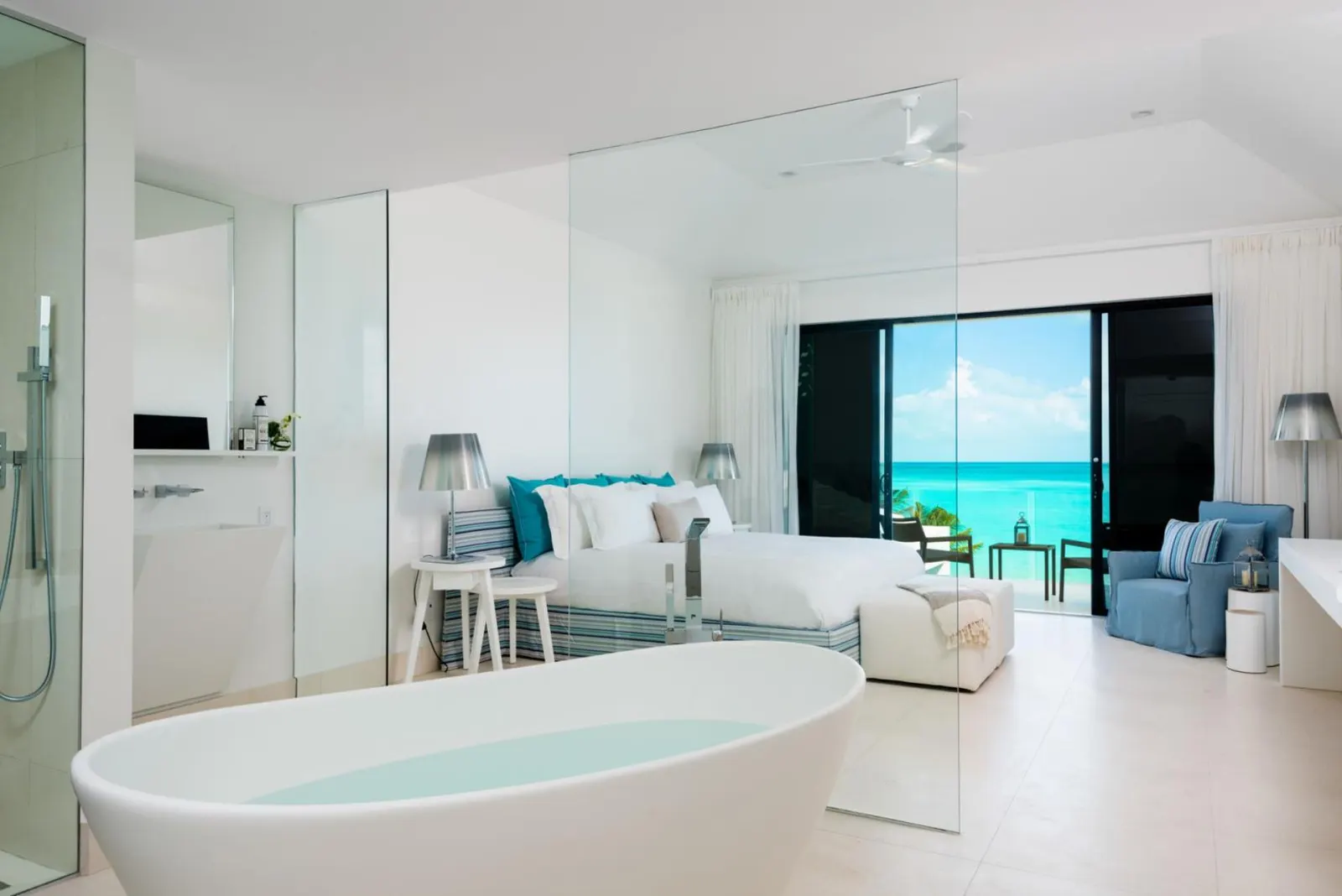 Vilă cu 12 dormitoare pentru 24 de persoane, Providenciales, fotografia 15