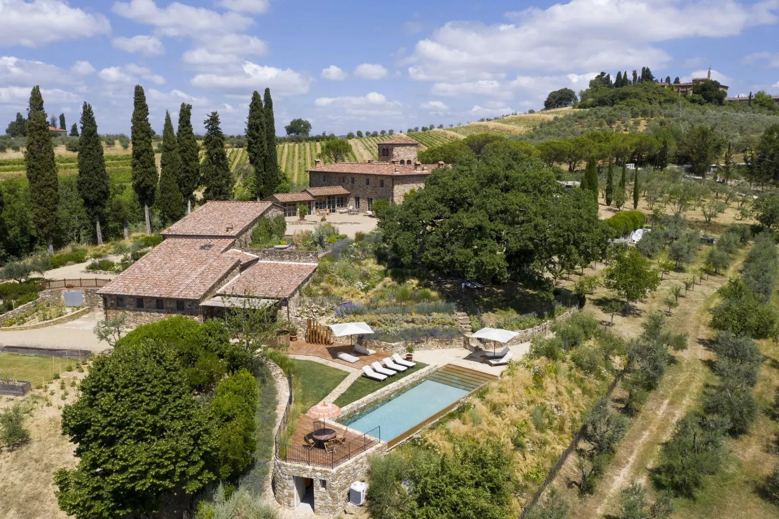 Vilă cu 6 dormitoare și piscină încălzită, Greve In Chianti, fotografia 12