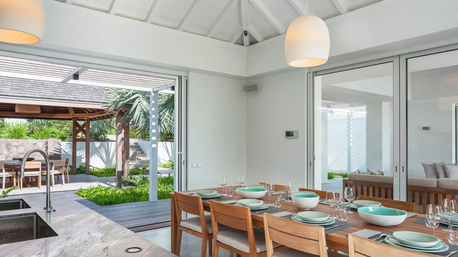 Vilă cu 5 dormitoare și piscină încălzită, Saint-Barthélemy, fotografia 9