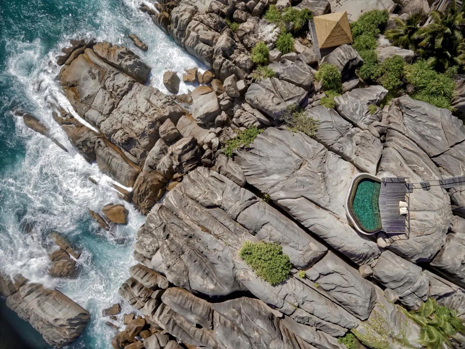 Casă cu piscină și vedere la mare în La Passe, fotografia 31