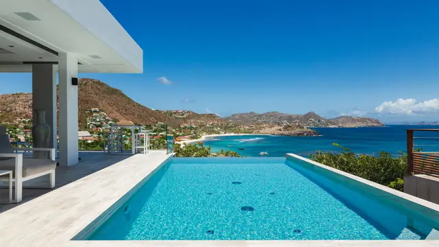 Vilă cu 3 dormitoare pentru 6 persoane, Saint Barthélemy