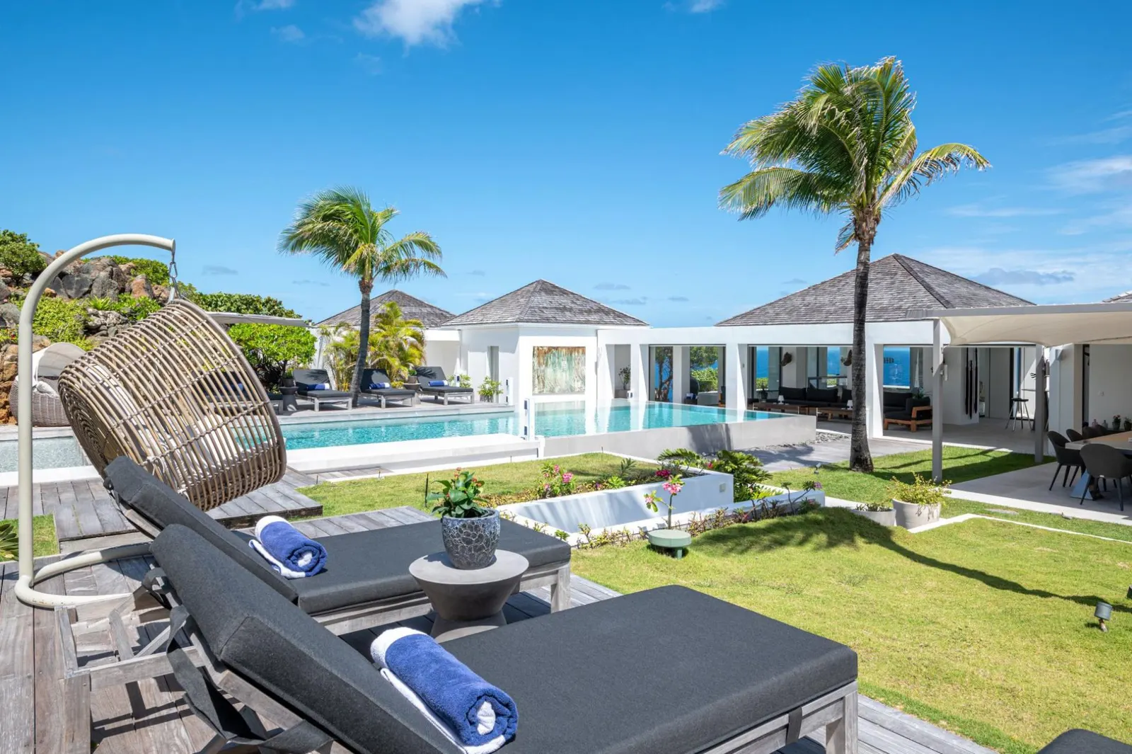 Vilă cu 6 dormitoare pentru 12 persoane, Saint Barthélemy, fotografia 9