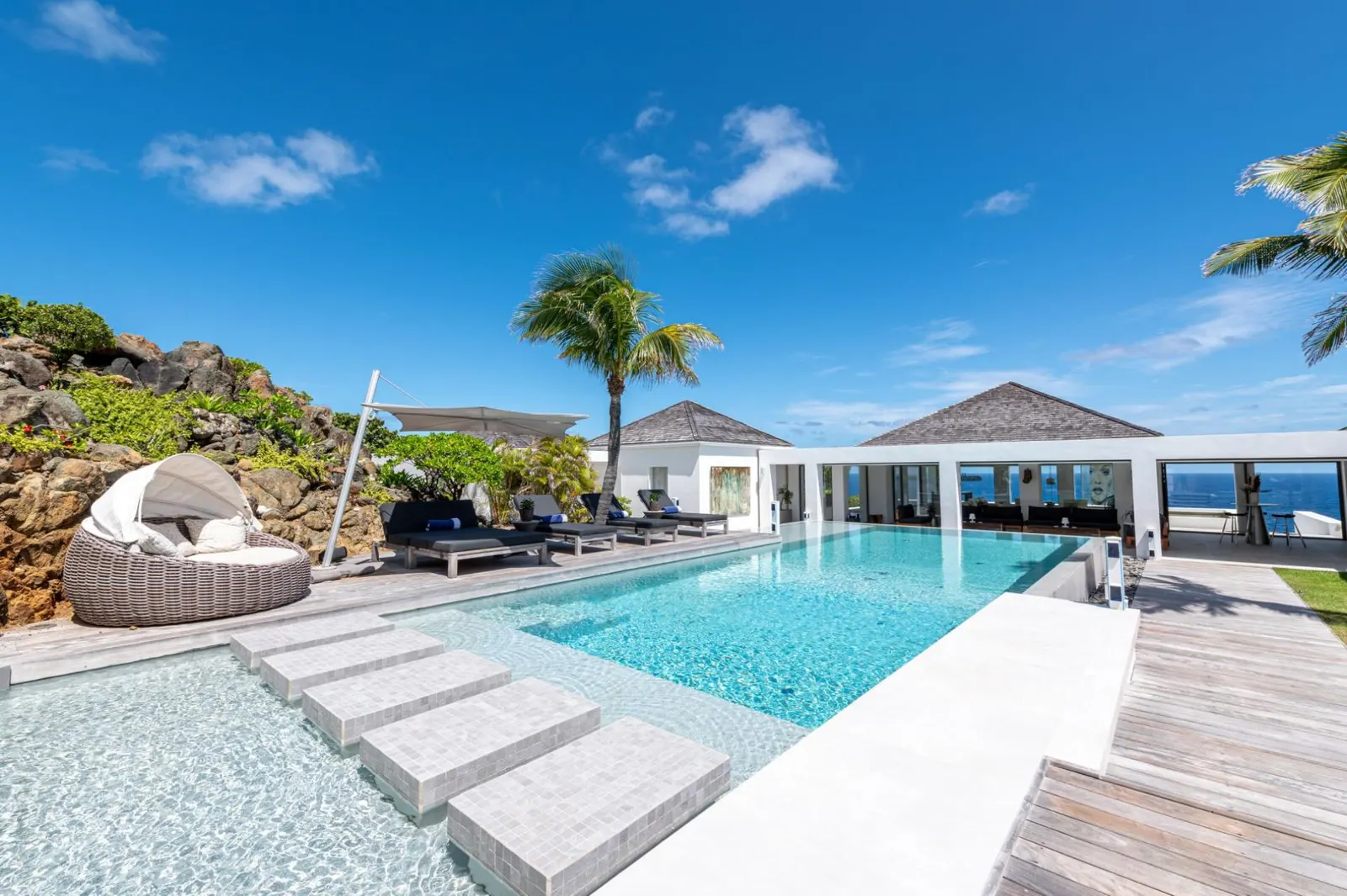 Vilă cu 6 dormitoare pentru 12 persoane, Saint Barthélemy, fotografia 7