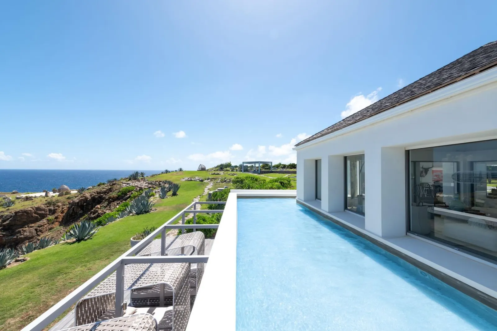 Vilă cu 6 dormitoare pentru 12 persoane, Saint Barthélemy, fotografia 4