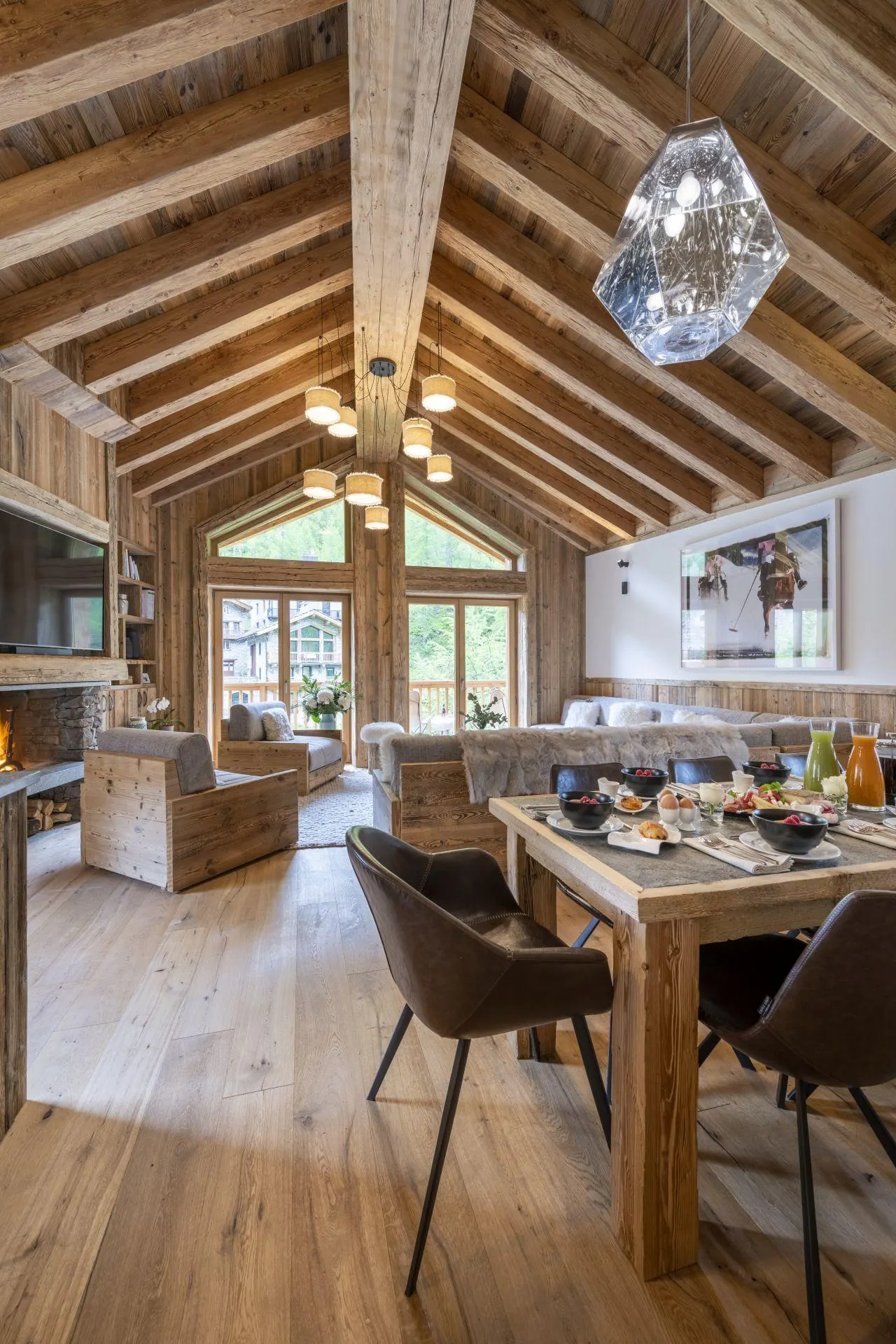 Chalet cu 4 dormitoare și jacuzzi, Val-d'Isère, fotografia 9