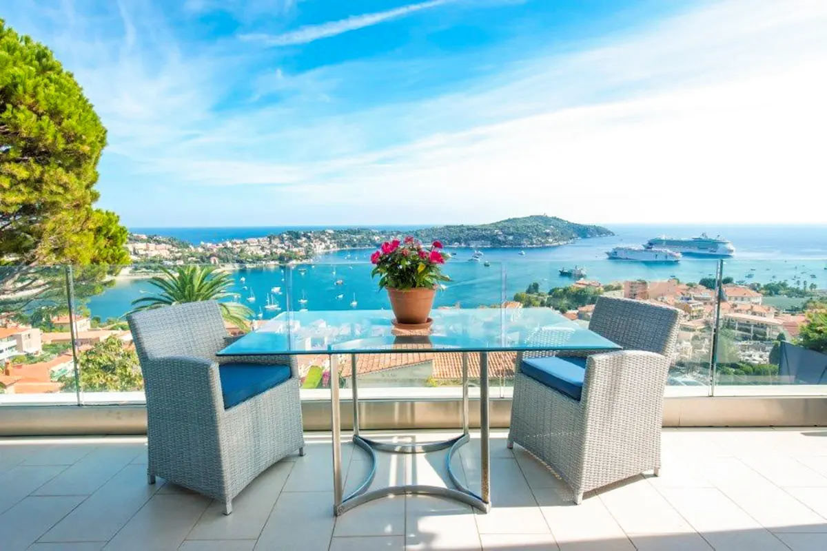 Vilă cu piscină încălzită în Villefranche-sur-Mer, fotografia 2