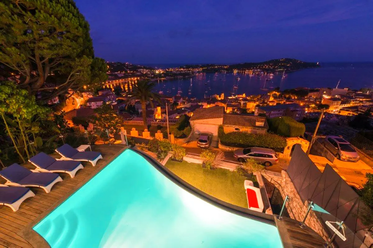 Vilă cu piscină încălzită în Villefranche-sur-Mer, fotografia 23