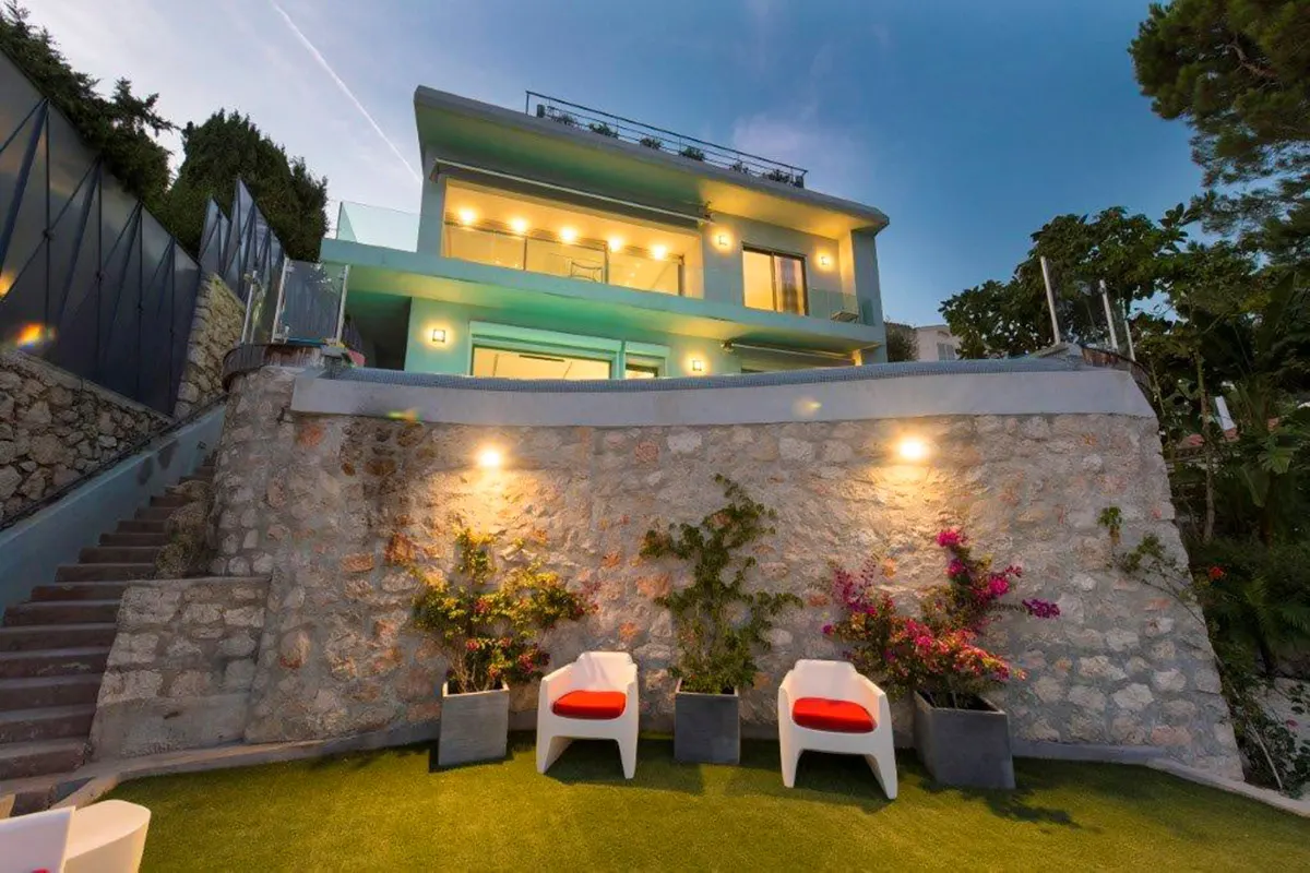 Vilă cu piscină încălzită în Villefranche-sur-Mer, fotografia 22