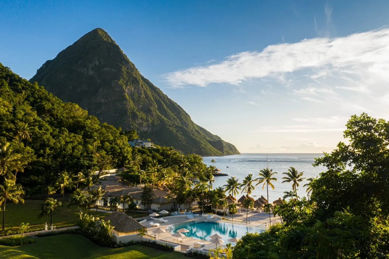 Vilă cu 2 dormitoare și piscină, Soufrière, fotografia 4