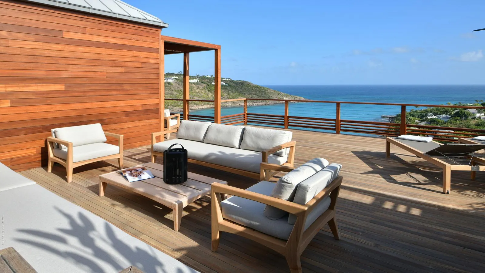 Vilă cu piscină încălzită în Saint Barthélemy, capacitate 8 persoane, fotografia 6