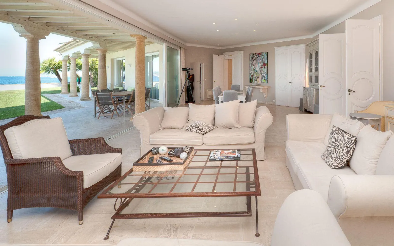 Vilă cu 7 dormitoare pentru 14 persoane, Saint-Tropez, fotografia 3