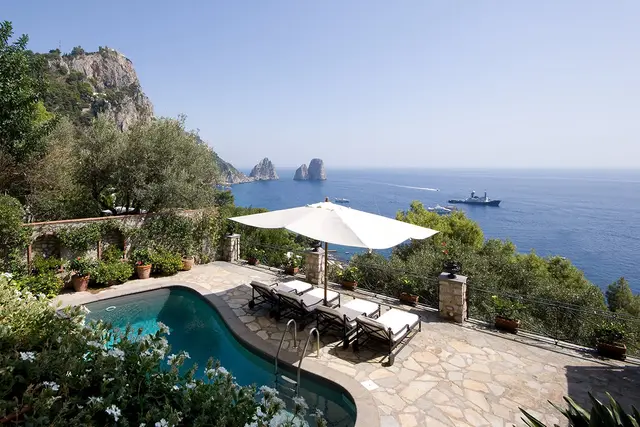 Villa with Swimming pool and Sea view in Capri