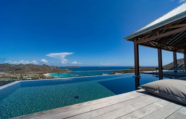Vilă cu 4 dormitoare și vedere la mare, Gustavia, Saint Barthélemy