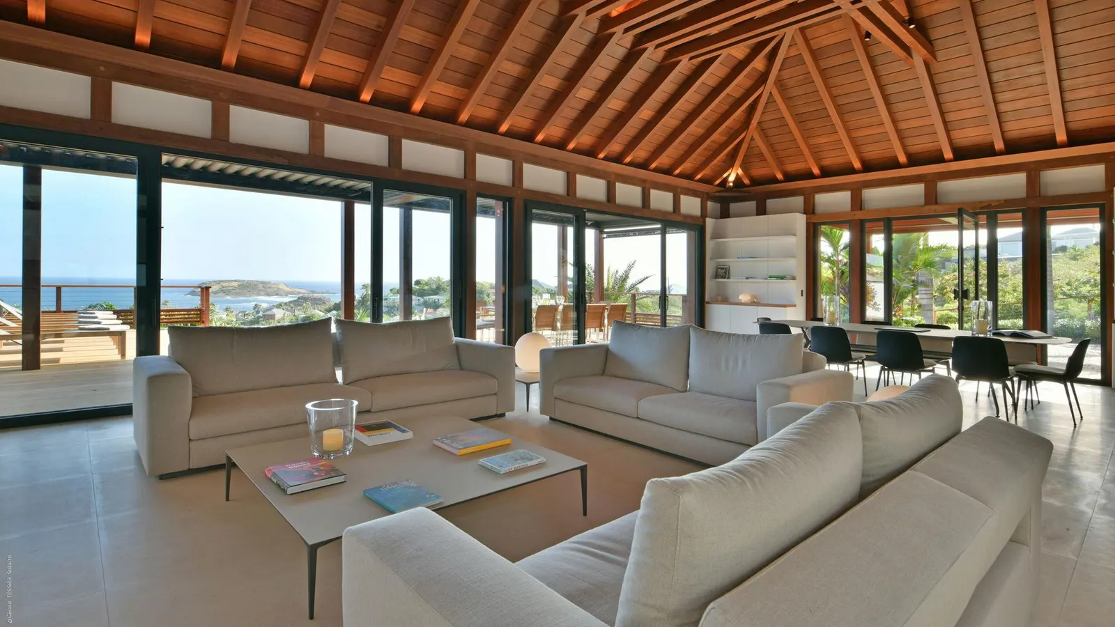 Vilă cu 4 dormitoare pentru 8 persoane, Saint Barthélemy, Caraibe, fotografia 8