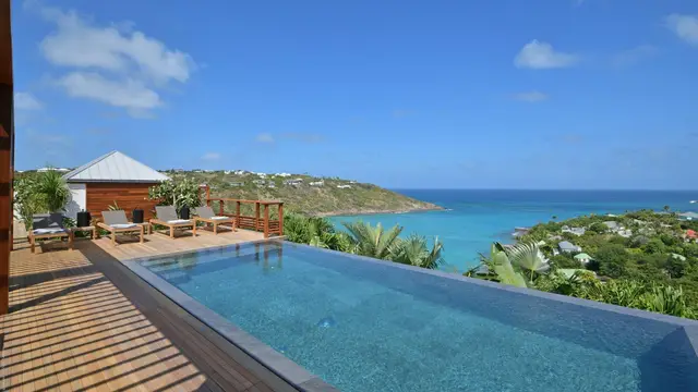 Vilă cu 4 dormitoare pentru 8 persoane, Saint Barthélemy, Caraibe