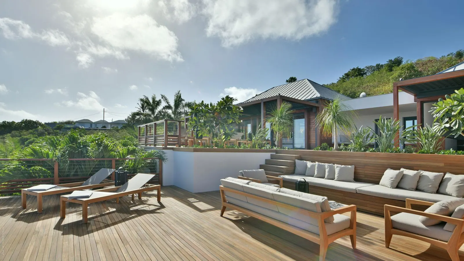Vilă cu 4 dormitoare pentru 8 persoane, Saint Barthélemy, Caraibe, fotografia 7