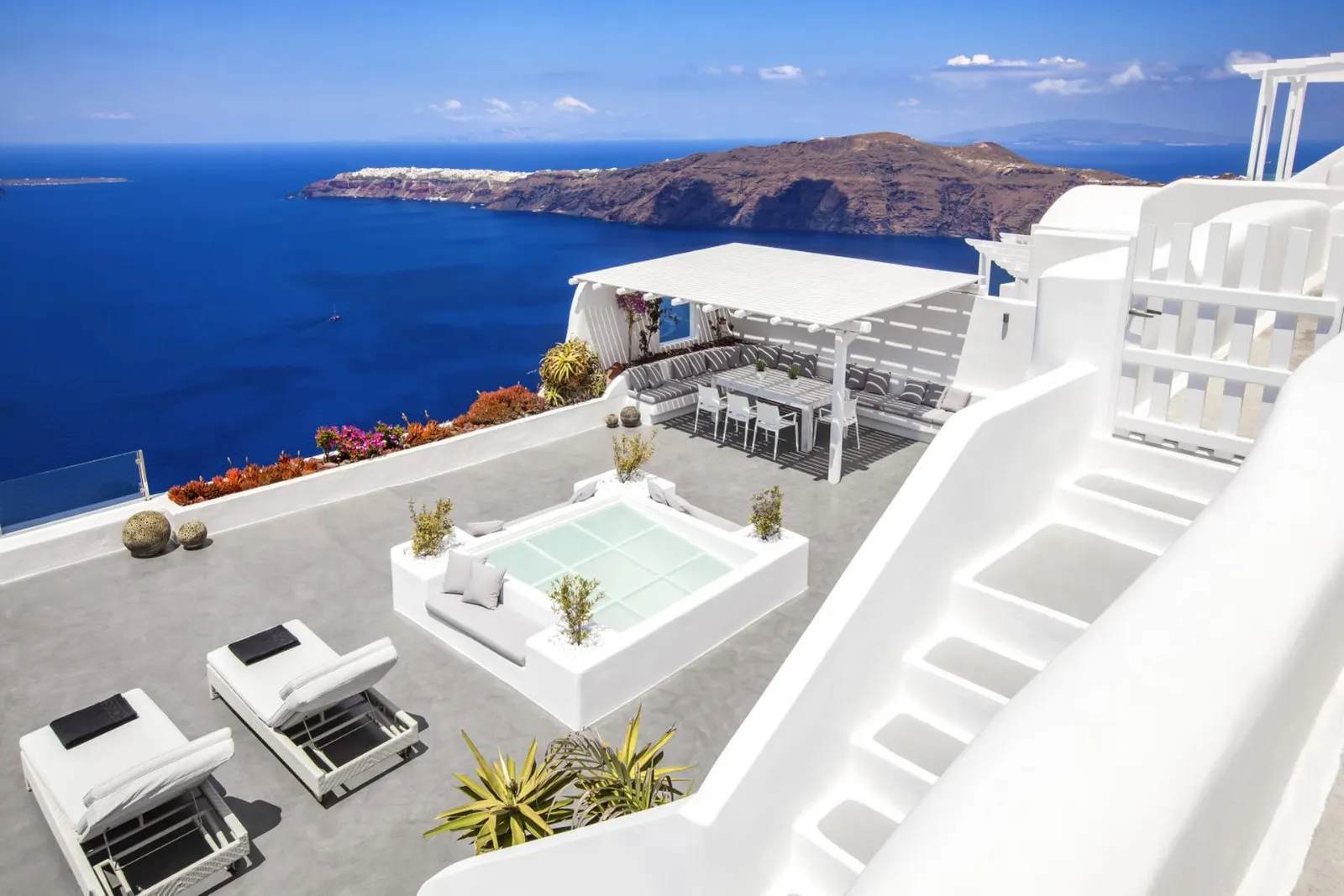 7 nopți la 5-Bed Villa with Heated pool, Thira Municipal Unit, fotografia 4