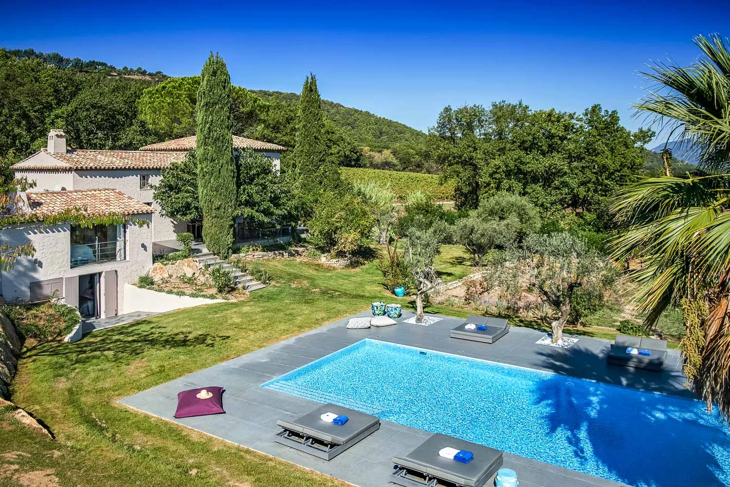 Vilă cu 4 dormitoare și piscină încălzită, Gassin, Provence-Alpes-Côte d'Azur, fotografia 37