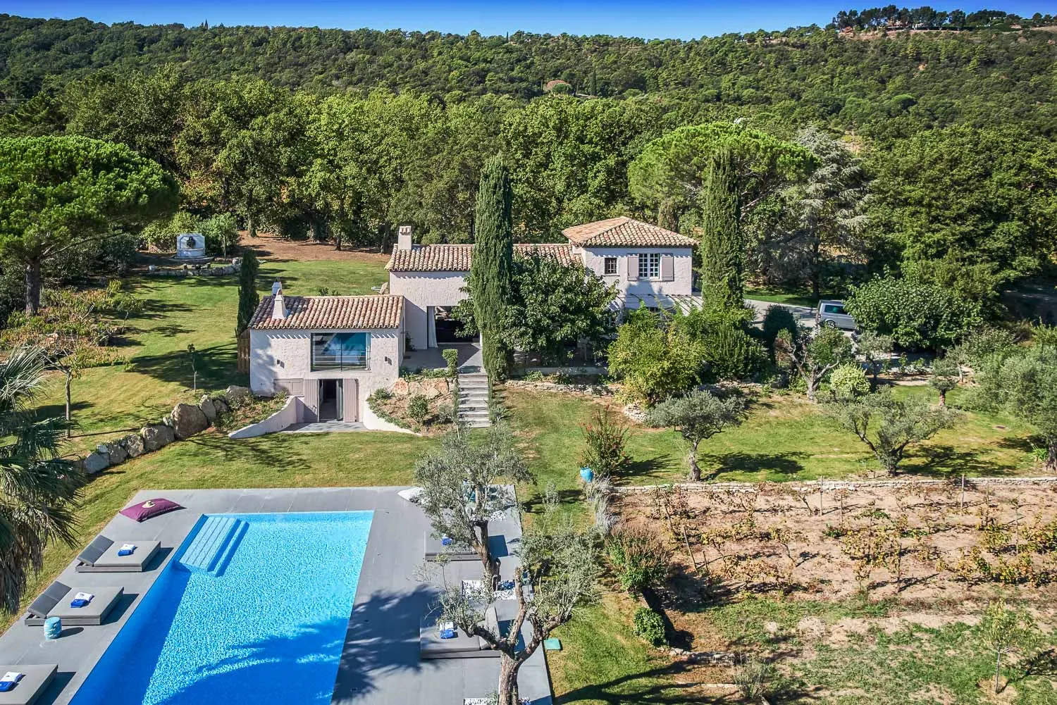 Vilă cu 4 dormitoare și piscină încălzită, Gassin, Provence-Alpes-Côte d'Azur, fotografia 36