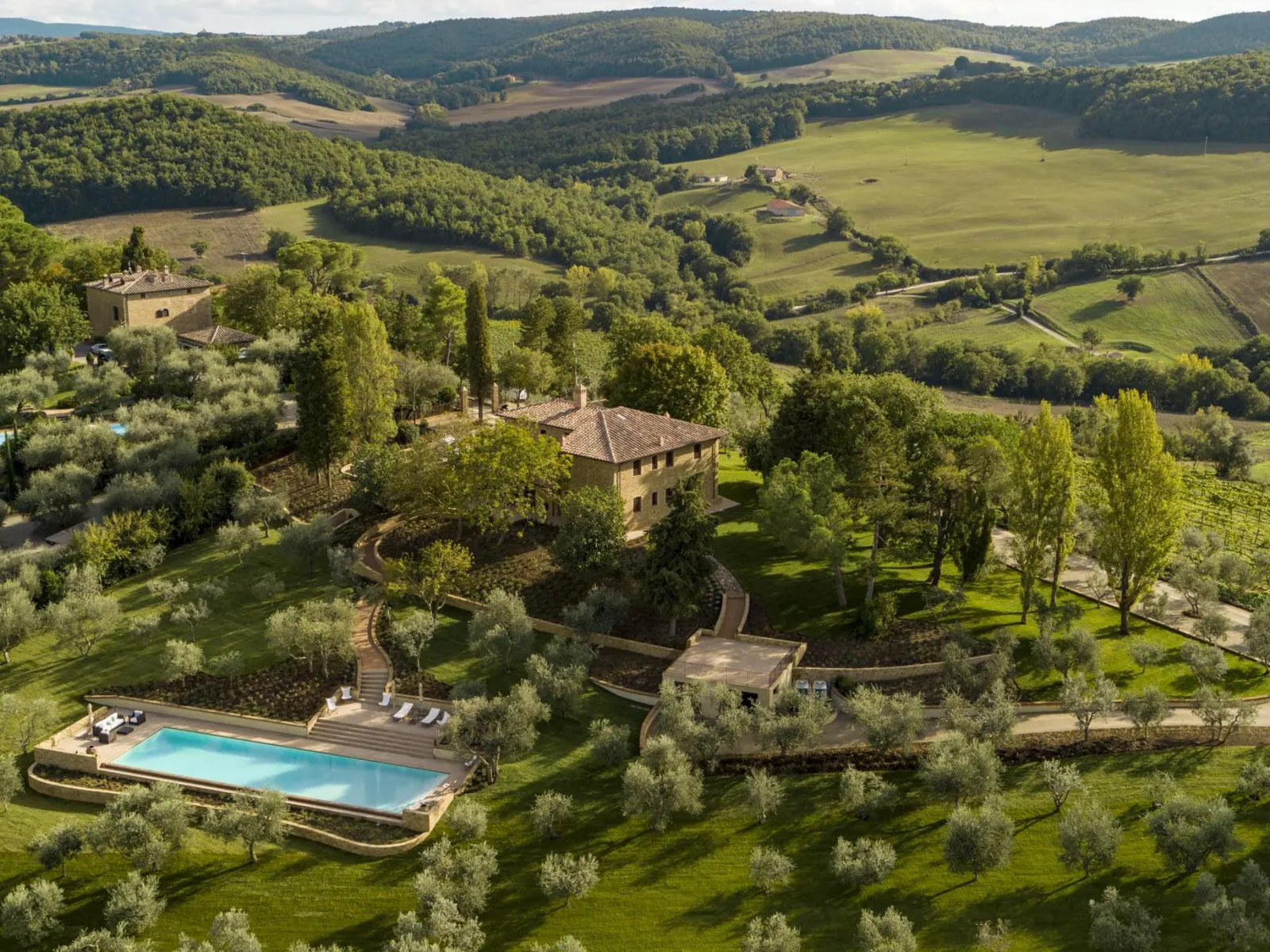 Vilă cu 6 dormitoare și piscină încălzită, Montepulciano, Toscana, fotografia 28