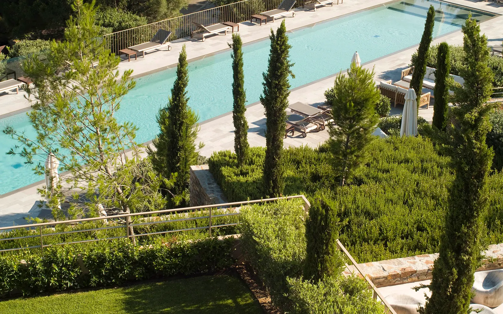 Vilă cu piscină încălzită și spa în Ramatuelle, fotografia 14