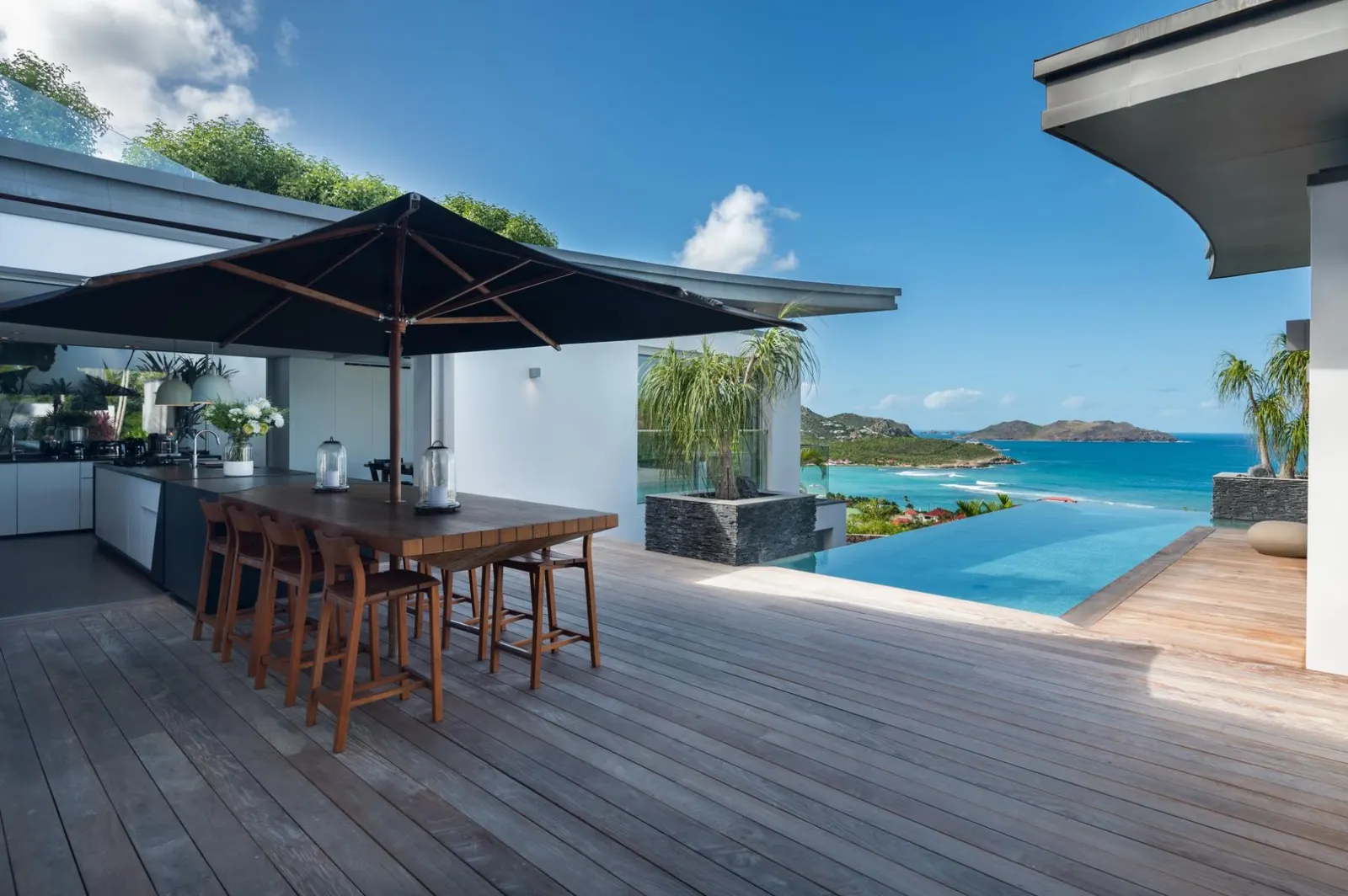Vilă cu 4 dormitoare și piscină încălzită în Saint Barthélemy, fotografia 12
