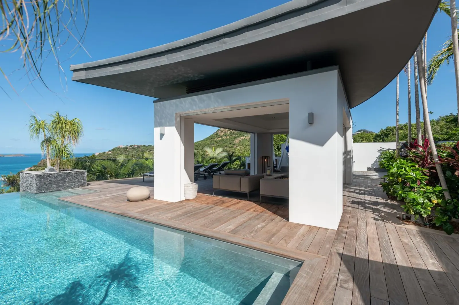 Vilă cu 4 dormitoare și piscină încălzită în Saint Barthélemy, fotografia 3