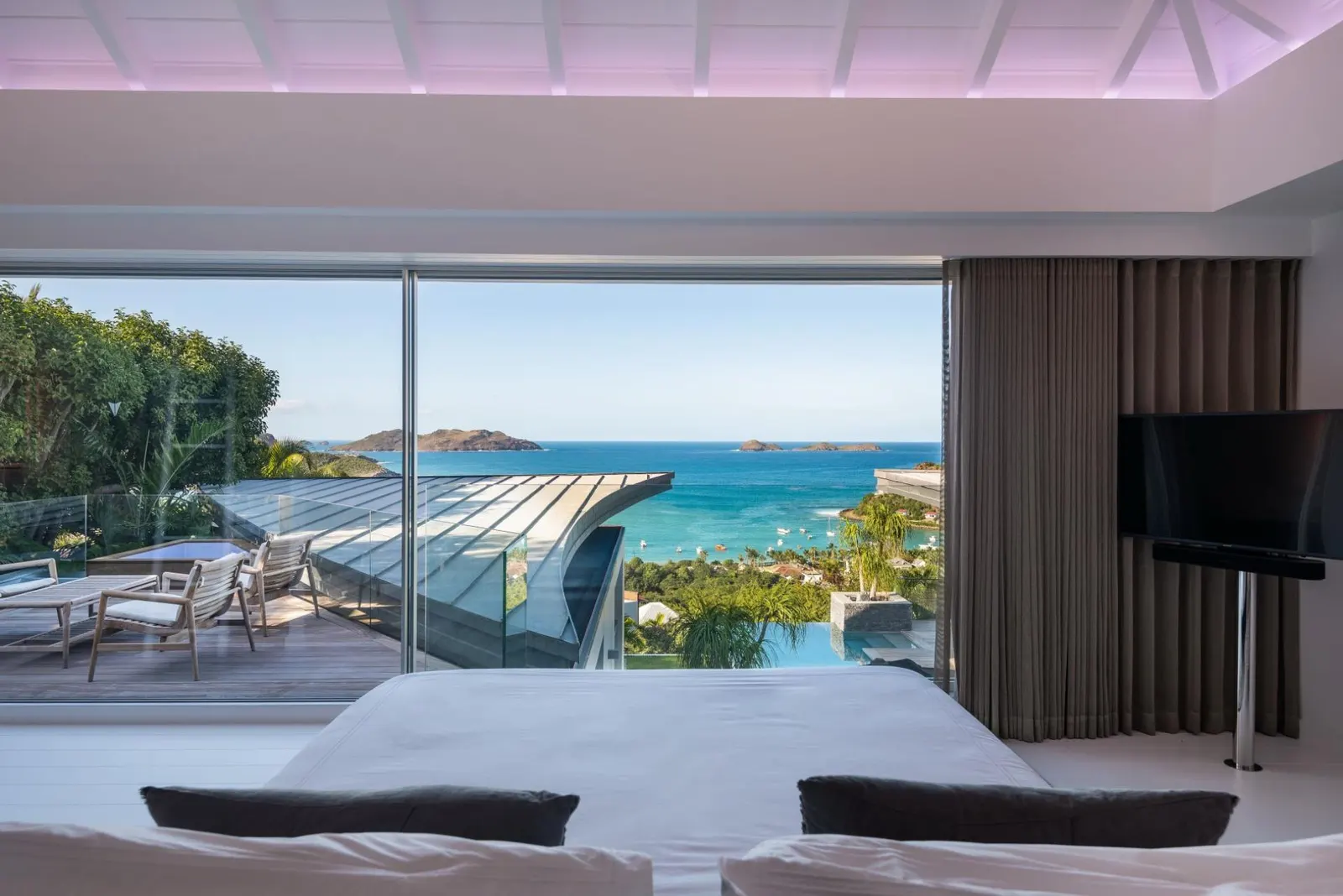 Vilă cu 4 dormitoare și piscină încălzită în Saint Barthélemy, fotografia 22
