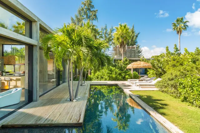 Vilă cu piscină încălzită în Providenciales