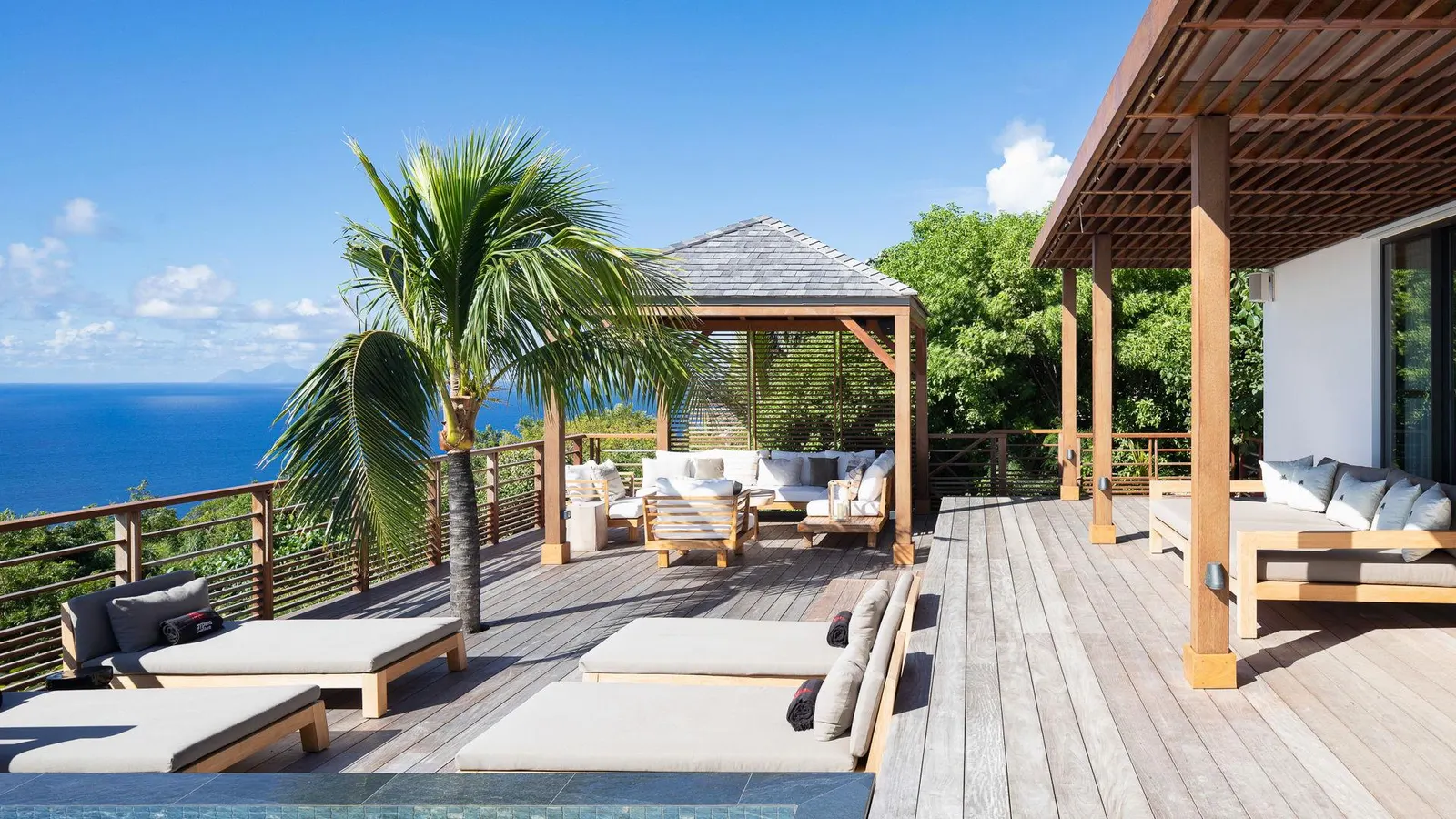 Vilă cu 4 dormitoare pentru 8 persoane, Saint Barthélemy, fotografia 14