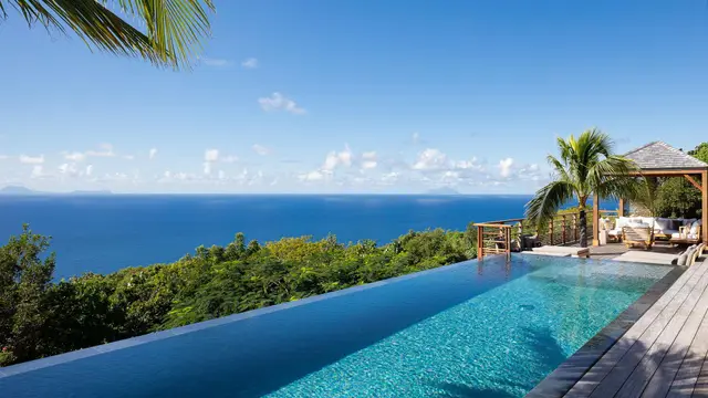Vilă cu 4 dormitoare pentru 8 persoane, Saint Barthélemy