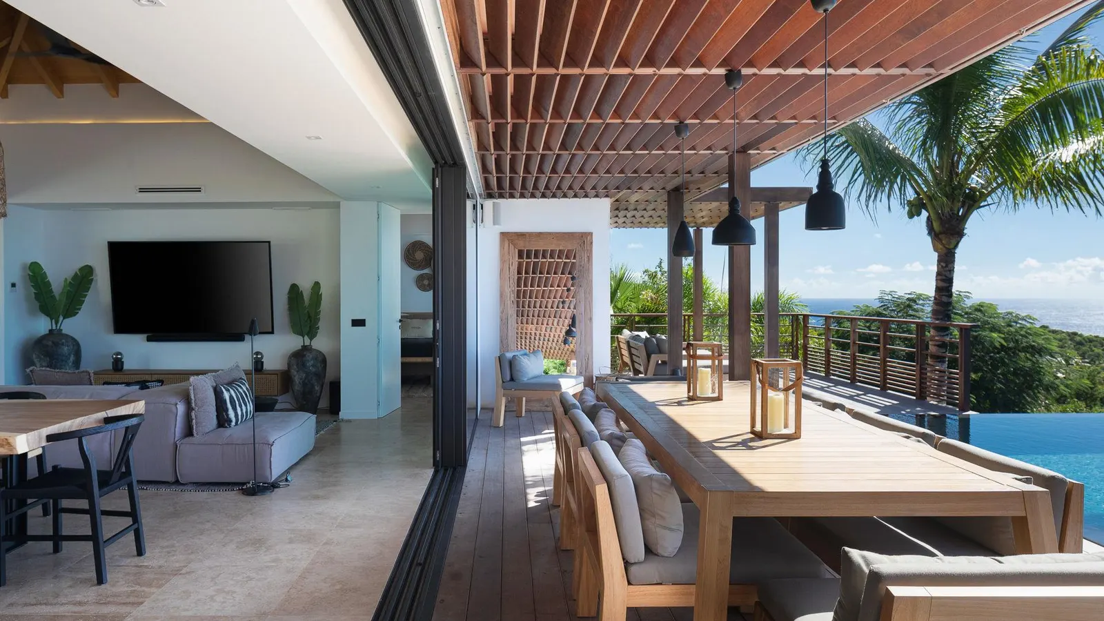 Vilă cu 4 dormitoare pentru 8 persoane, Saint Barthélemy, fotografia 16