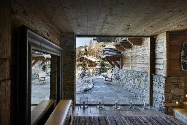 7 nopți la 7-Bed Chalet with Heated pool, Megève, fotografia 8