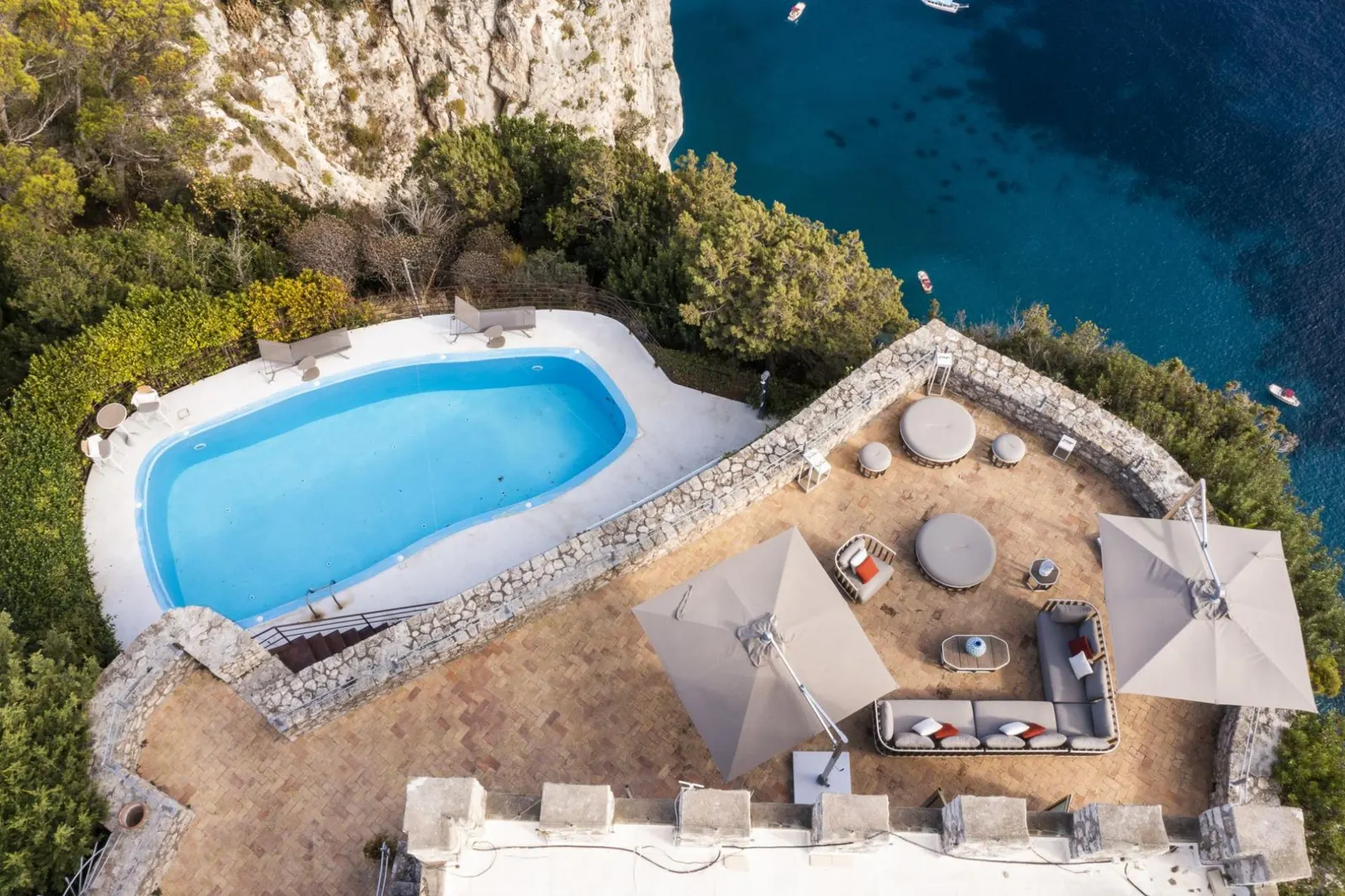 Vilă cu 5 dormitoare pentru 9 persoane, Capri, fotografia 9