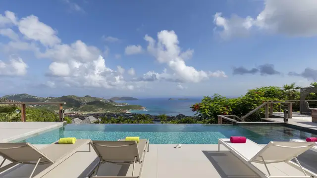 Vilă cu 4 dormitoare și piscină încălzită, Saint Barthélemy