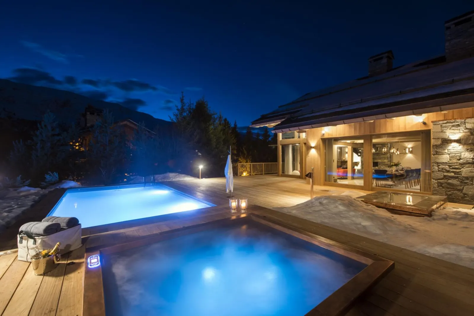 Chalet cu piscină încălzită în Les Allues, fotografia 3
