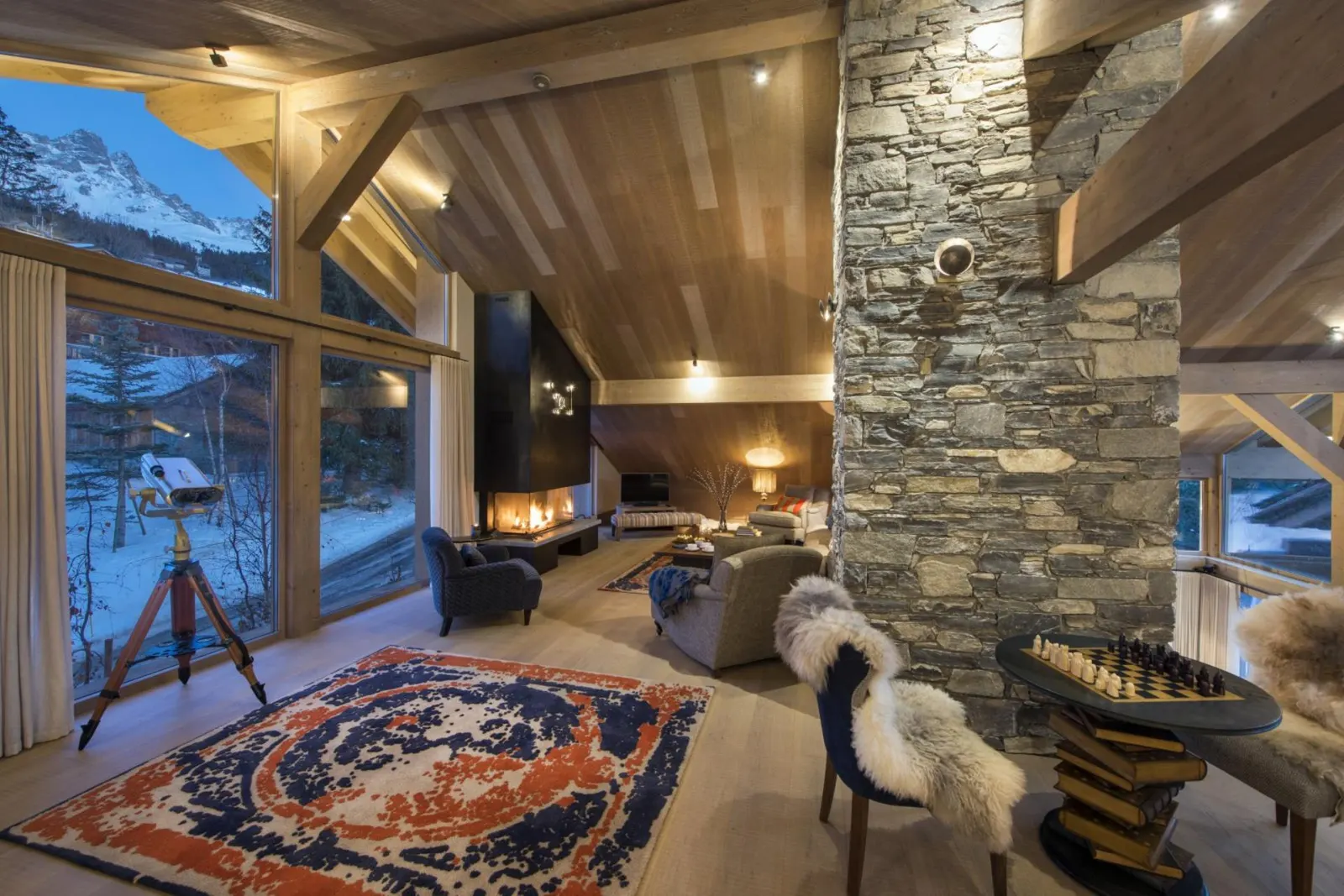 Chalet cu piscină încălzită în Les Allues, fotografia 10