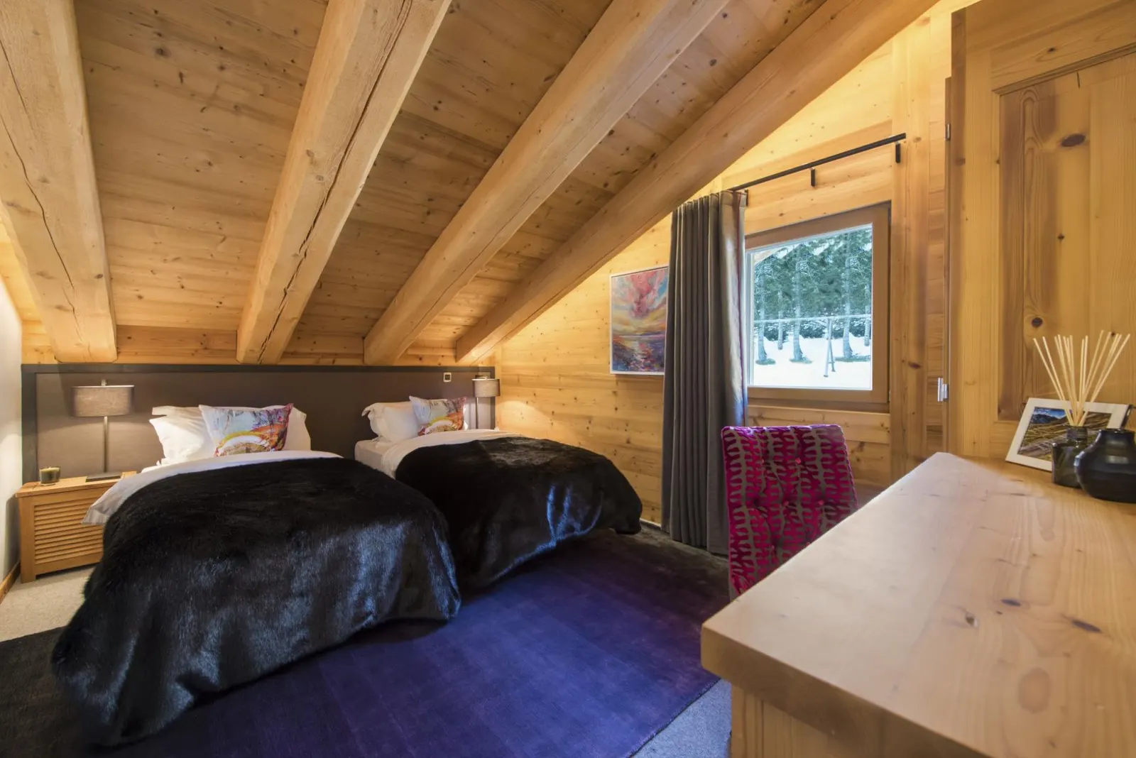 Chalet cu vedere la munte în Verbier, fotografia 9