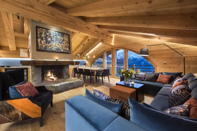 Chalet cu vedere la munte în Verbier