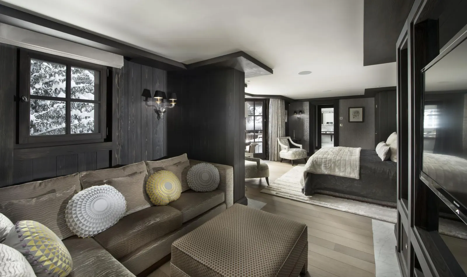 Chalet cu piscină încălzită și jacuzzi în Courchevel, fotografia 14