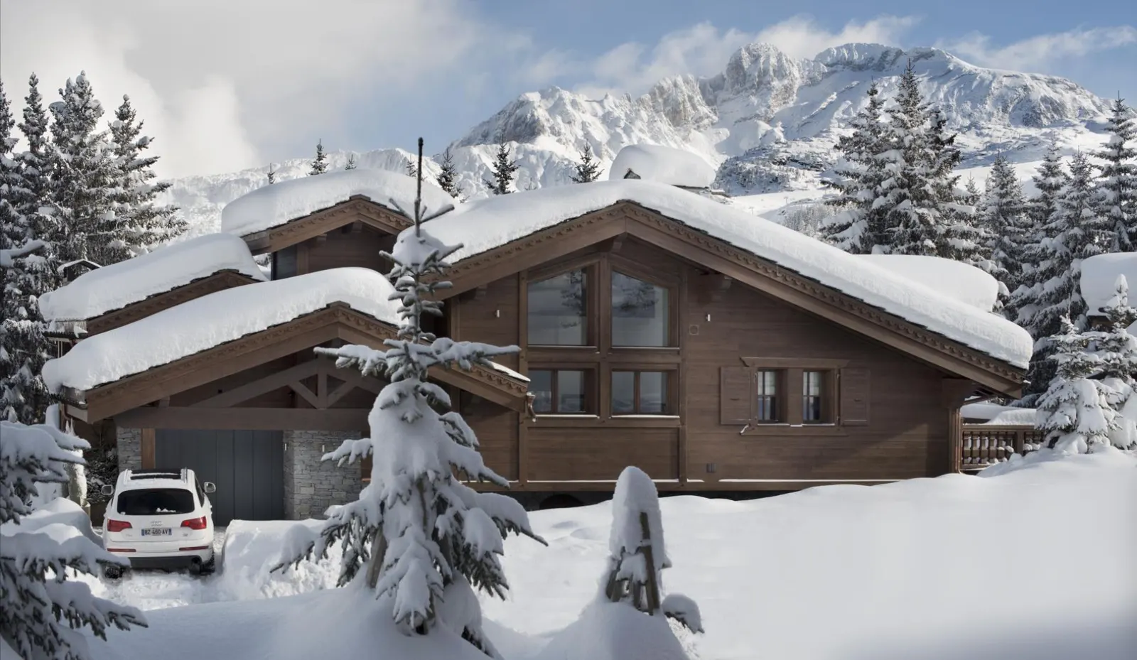 Chalet cu piscină încălzită și jacuzzi în Courchevel, fotografia 2