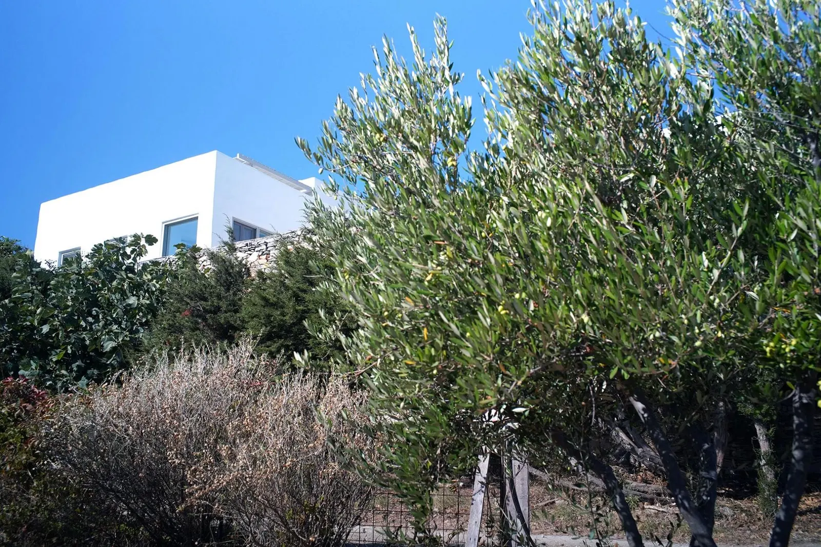 Villa with Heated pool and Sea view in Kostos, photo 10