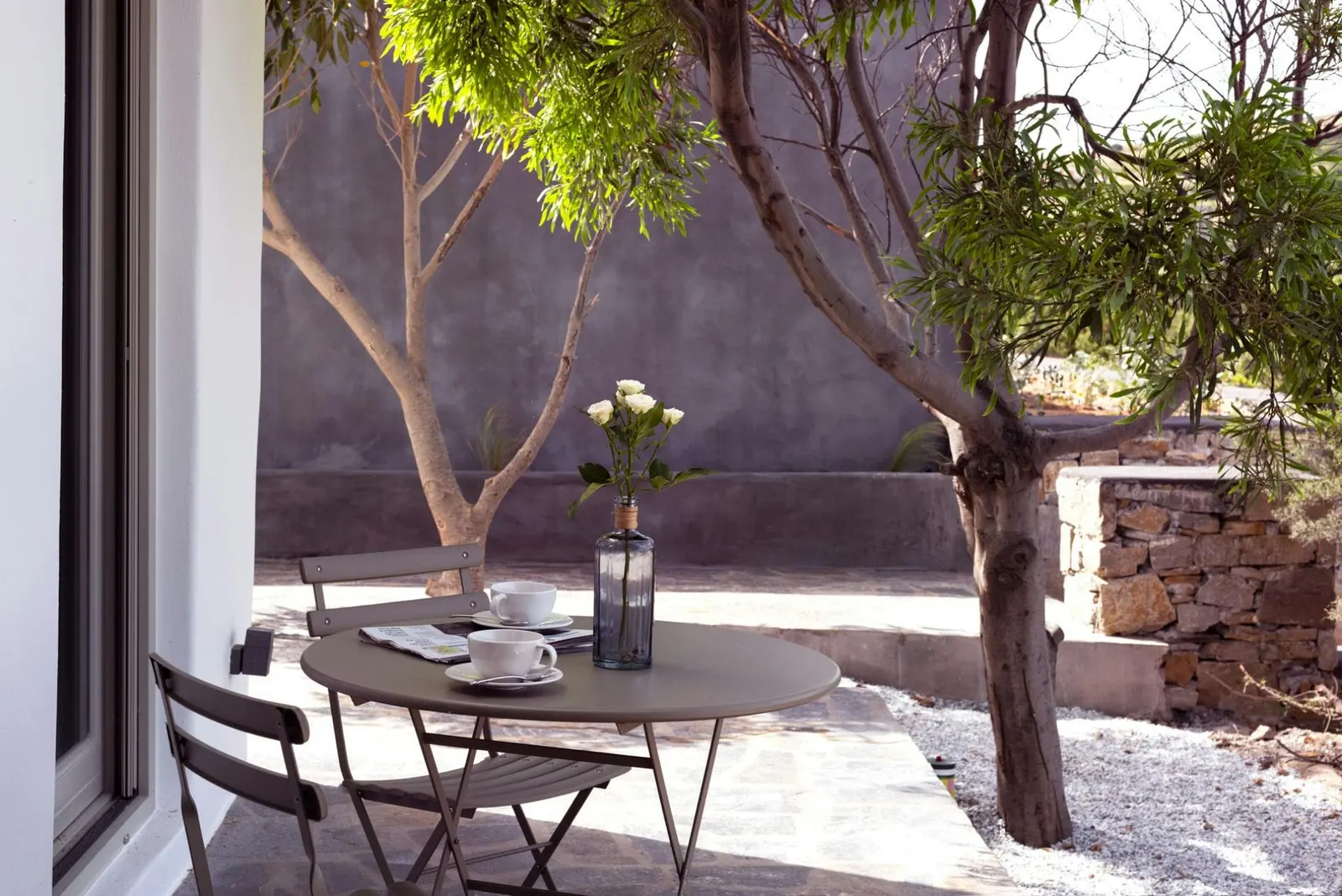 Villa with Heated pool and Sea view in Kostos, photo 9
