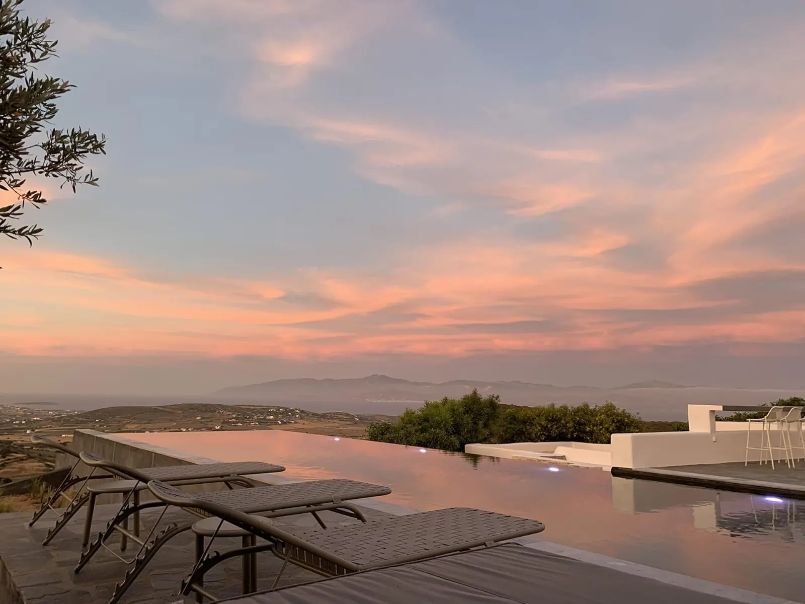 Villa with Heated pool and Sea view in Kostos, photo 4