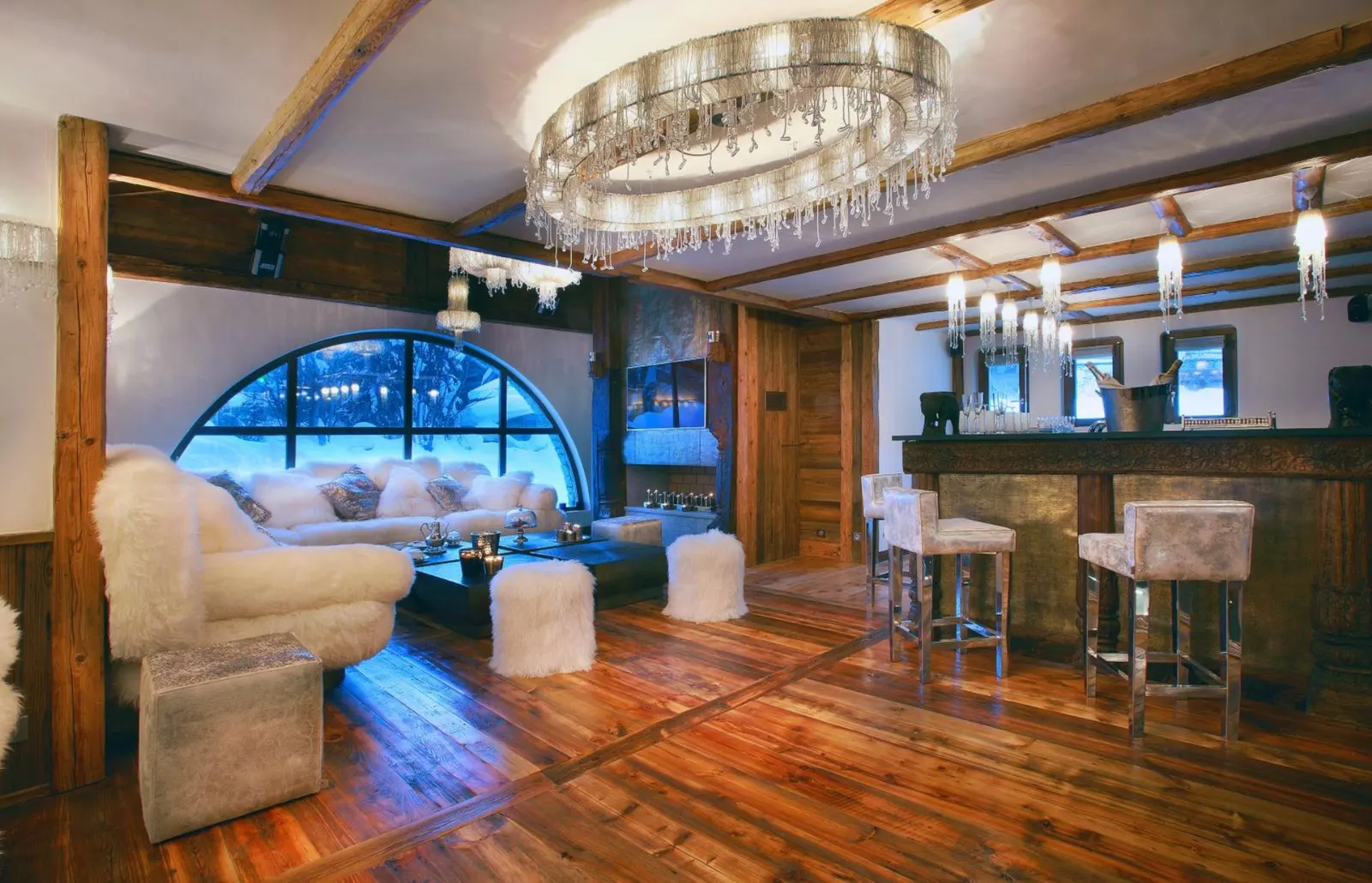 Chalet cu piscină interioară în La Daille, fotografia 8
