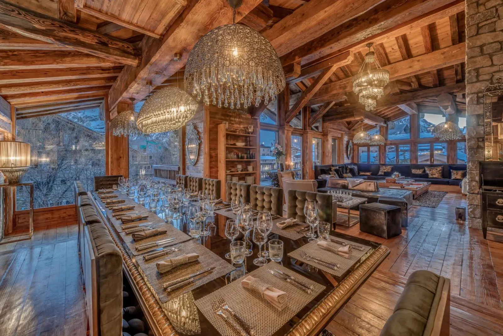 Chalet cu piscină interioară în La Daille, fotografia 11