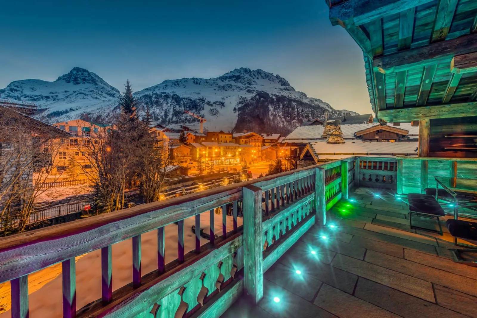 Chalet cu piscină interioară în La Daille, fotografia 4