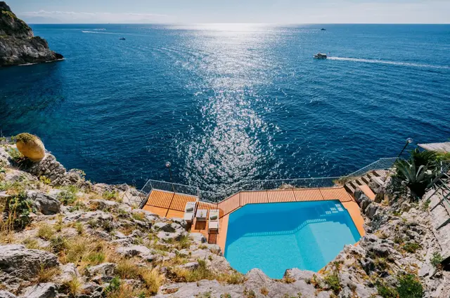 Vilă cu 6 dormitoare și piscină, Conca dei Marini, Campania