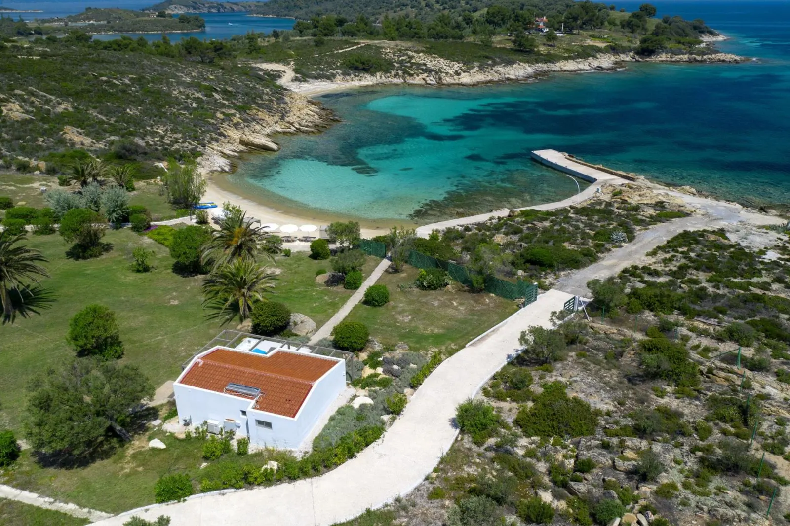 Vilă cu 10 dormitoare în Halkidiki, fotografia 5