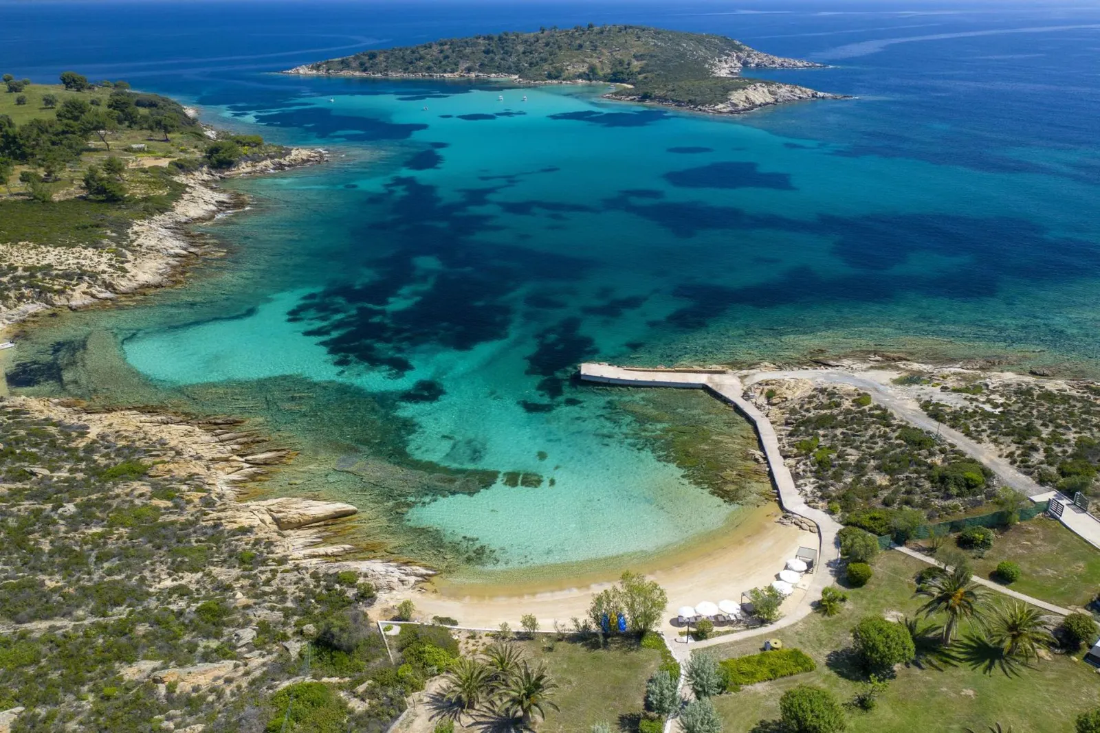 Vilă cu 10 dormitoare în Halkidiki, fotografia 30